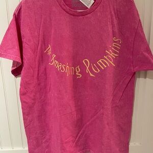 The Smashing Pumpkins Pink Graphic T-Shirt NWT Large